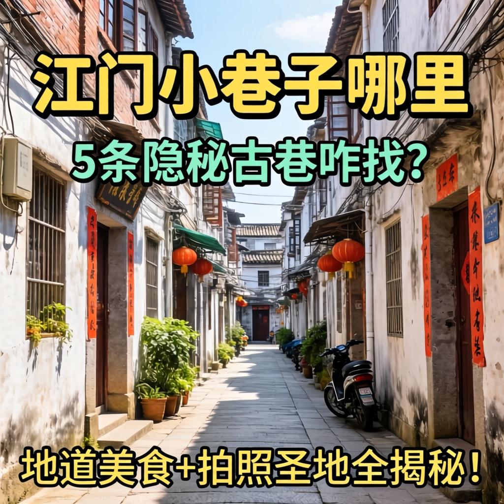 江门小巷子那里有，，5条隐秘古巷咋找？？隧道美食+照相圣地全揭秘！
