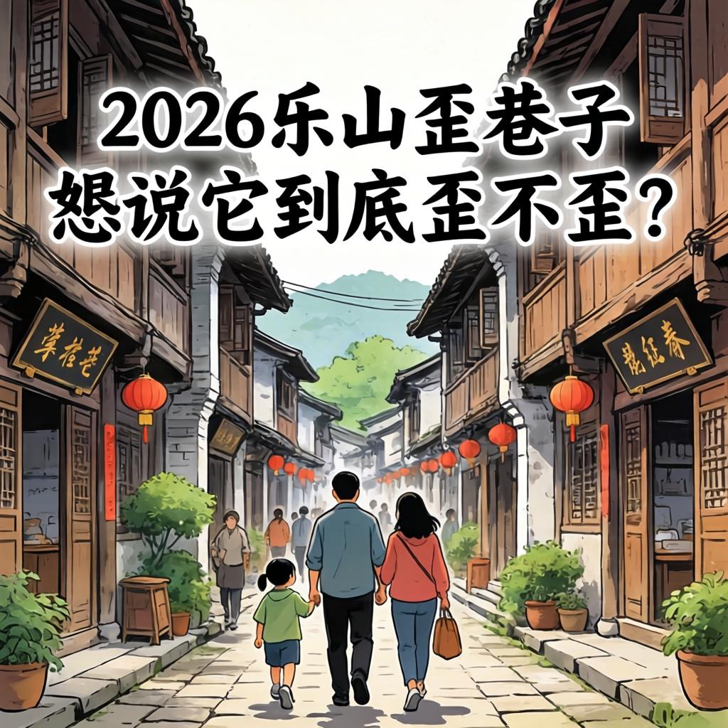 2026乐山歪的巷子，恁说它到底歪不歪？