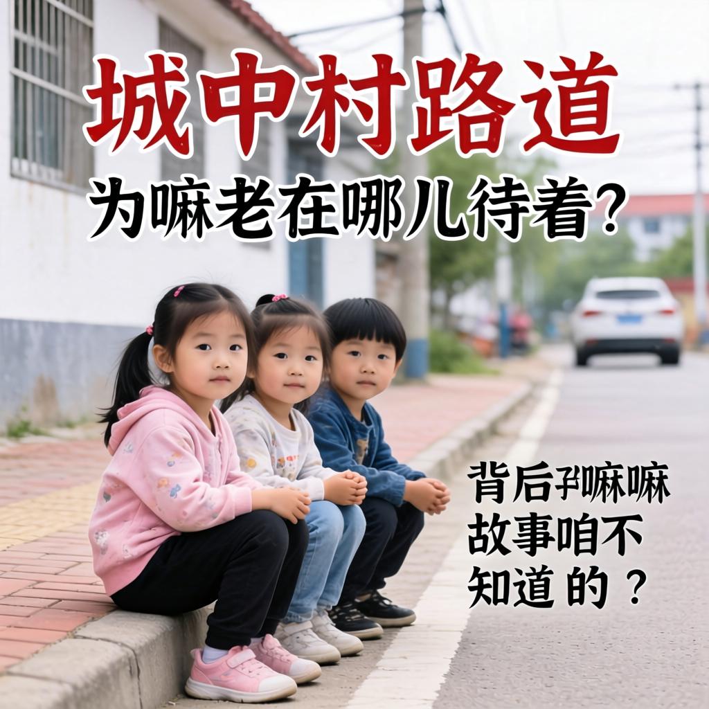 城中村路边的女孩，她们为嘛老在哪儿待着？背后有嘛故事咱不知道的？