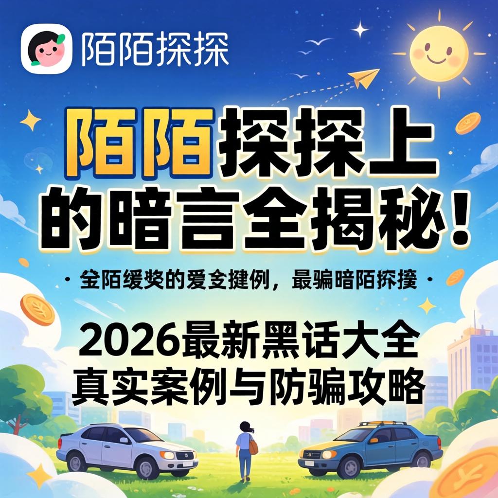 陌陌探探上的隐语全揭秘：2026最新黑话大全、真实案例与防骗攻略