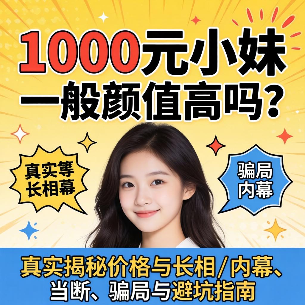 1000元小妹一样平常颜值高吗？？？？？真实揭秘价钱与长相的内幕、圈套与避坑指南