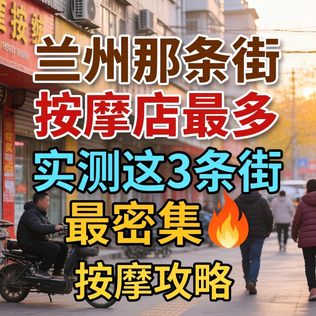兰州哪条街按摩店最多_实测这3条街最密集?按摩攻略