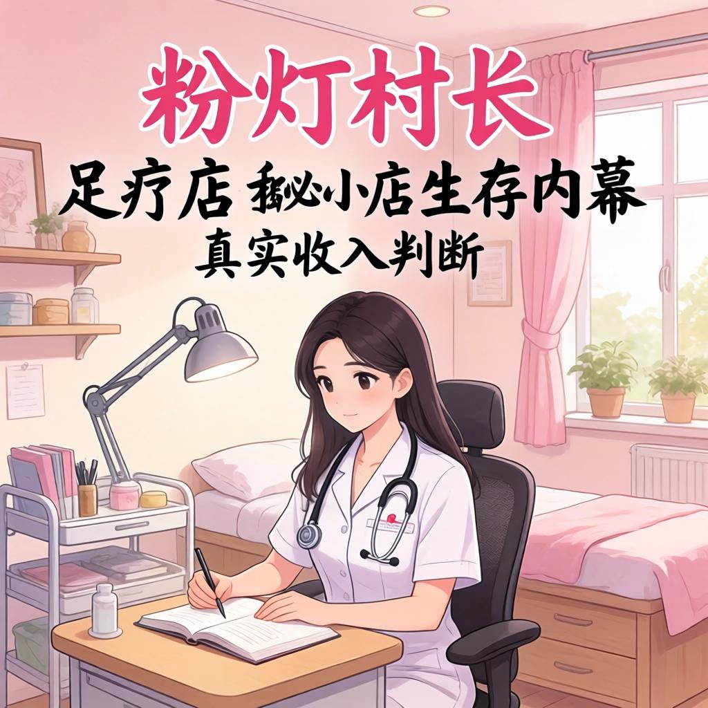 小粉灯村长的足疗店女技师,揭秘小店生存内幕与真实收入