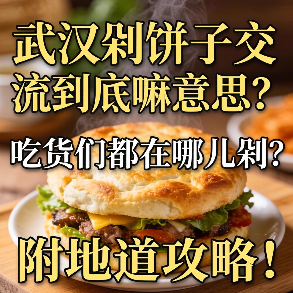 武汉剁饼子交流到底嘛意思？吃货们都在哪儿剁？附地道攻略！