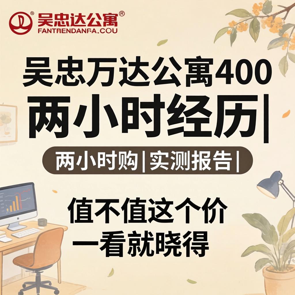 吴忠万达公寓400两幼时经历|实测汇报|值不值这个价一看就知晓