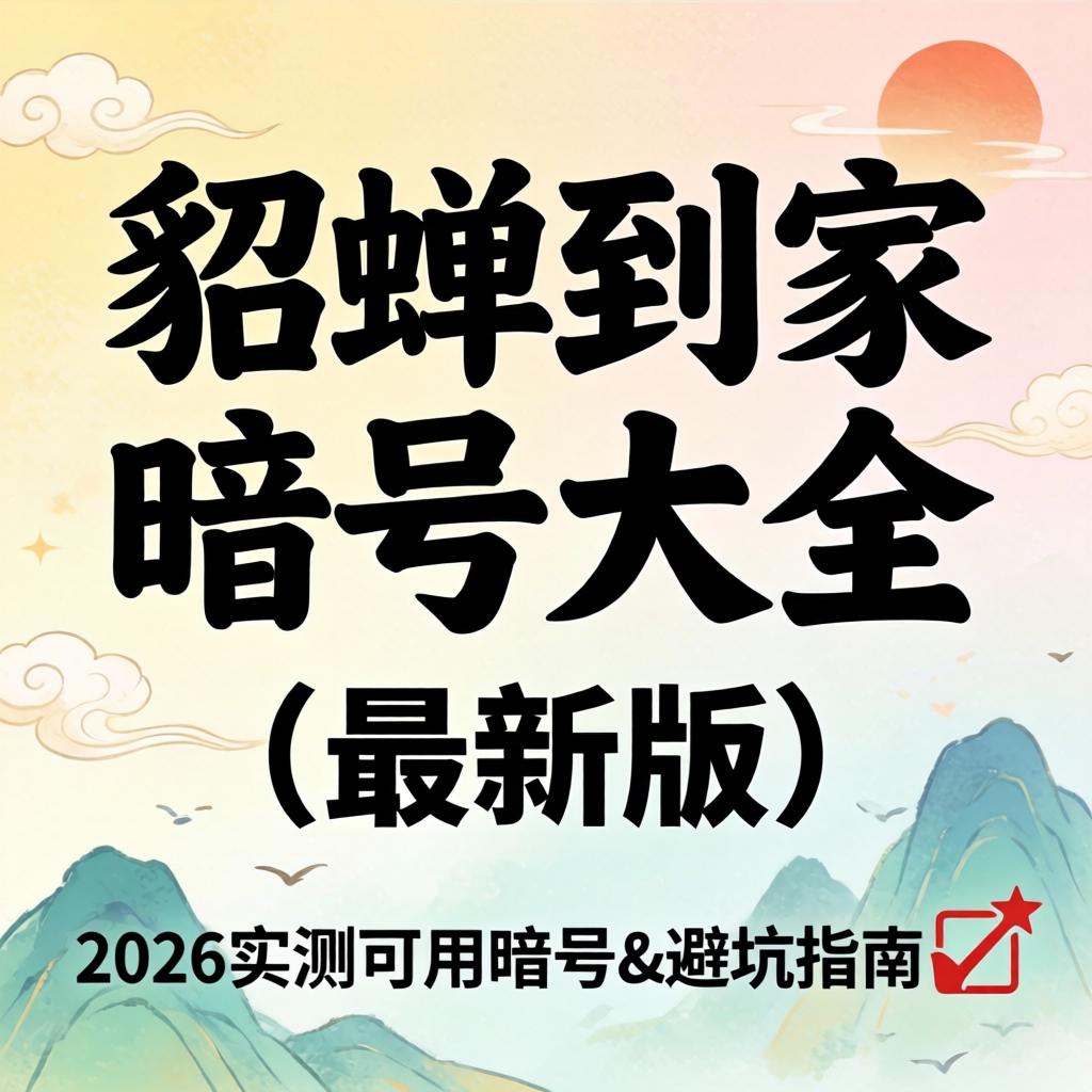 貂蝉抵家旗号大全（最新版）2026实测可用旗号&避坑指南?
