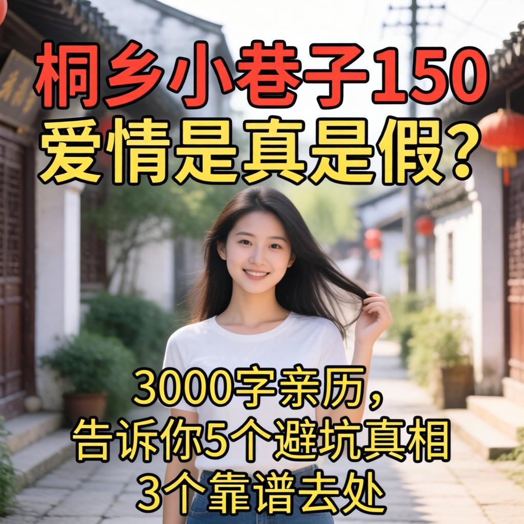 桐乡小巷子150爱情是真是假？3000字亲历，告诉你5个避坑真相和3个靠谱去处