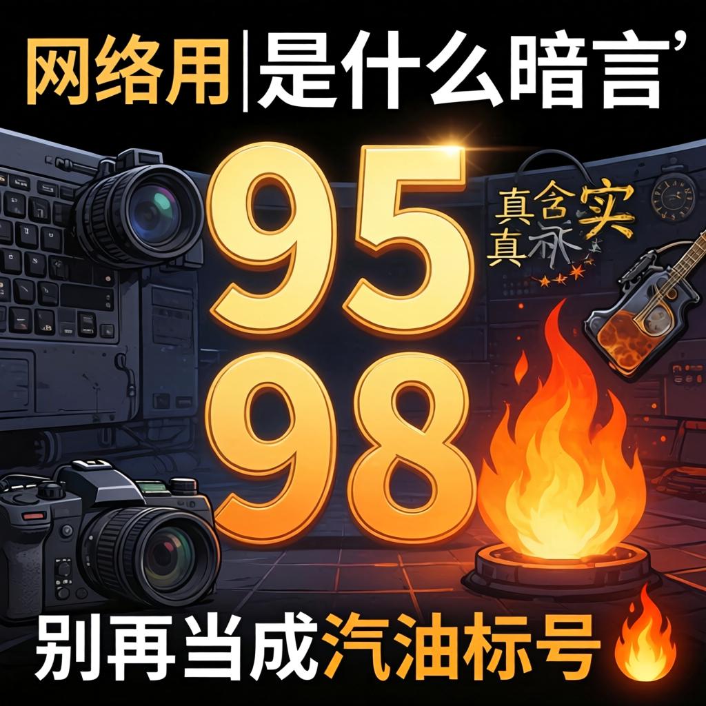 95和98是什么隐语|网络用语真实寓意揭秘_别再当成汽油标号了?