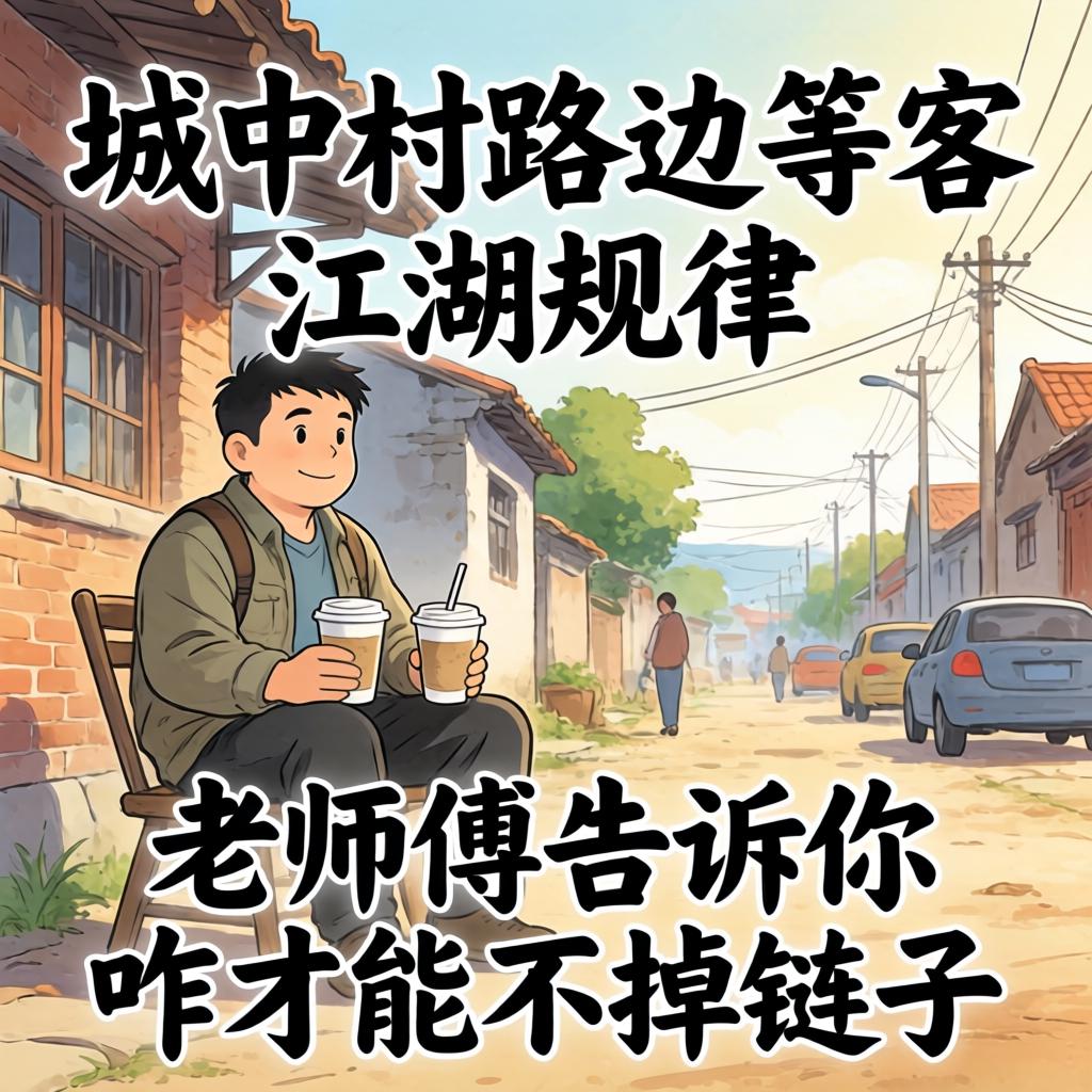 城中村路边等客的江湖规则，，，，先生傅告诉你咋才华不掉链子