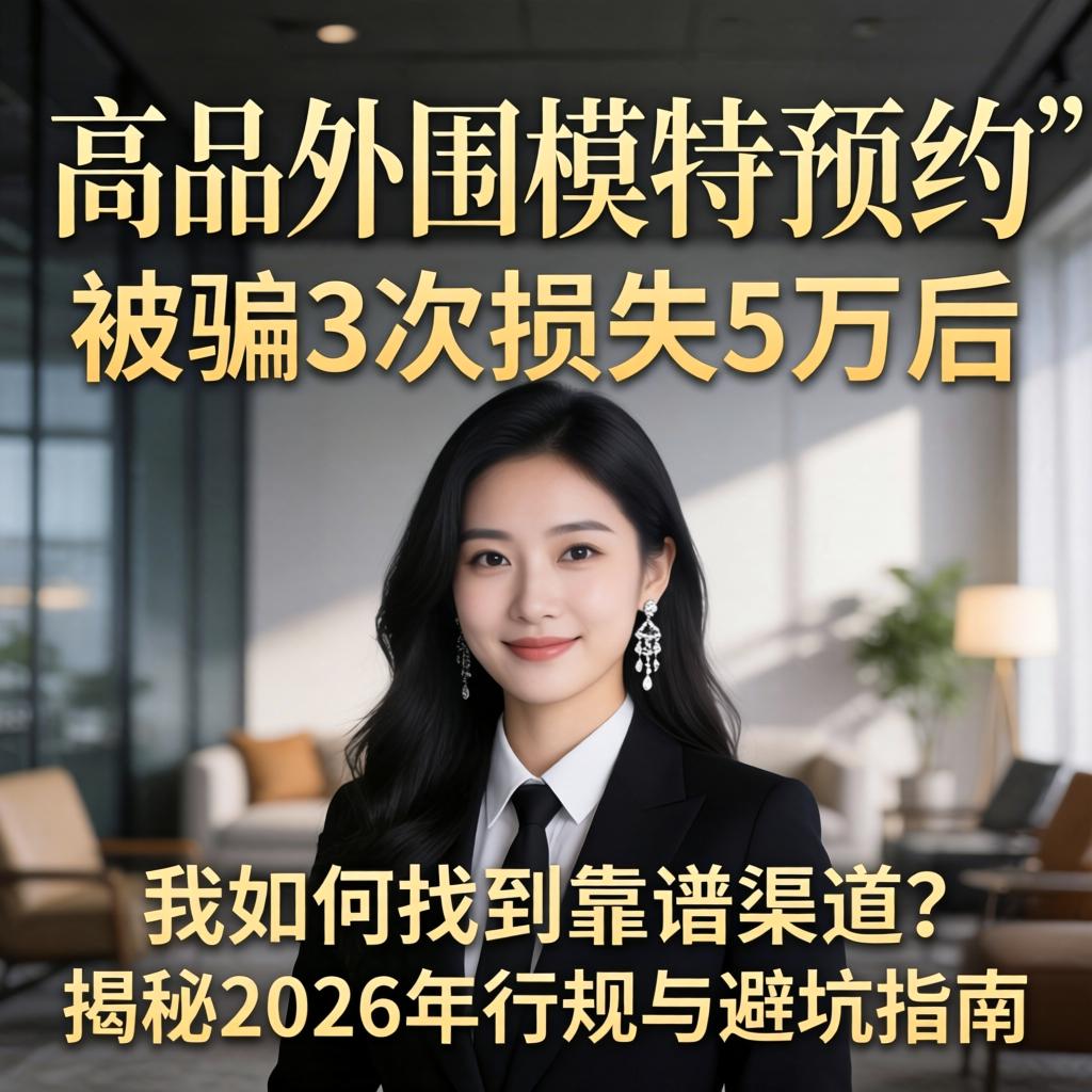 高端外围模特预约，被骗3次损失5万后，我如何找到靠谱渠道？揭秘2026年行规与避坑指南