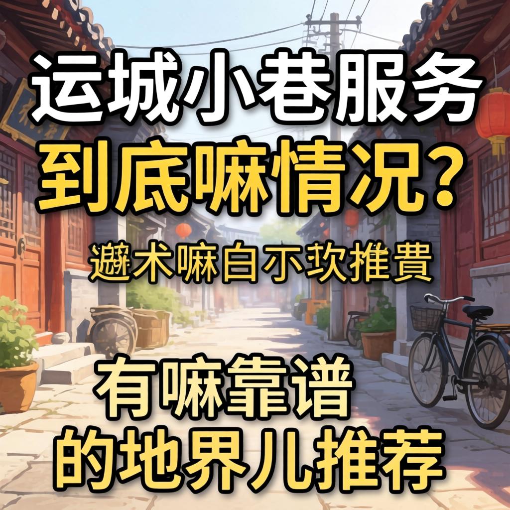 运城小巷服务到底嘛情况？有嘛靠谱的地界儿推荐吗？