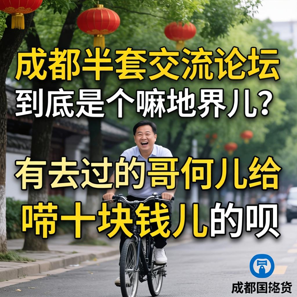 成都半套交流论坛到底是个嘛地界儿？有去过的哥们儿给唠十块钱儿的呗？