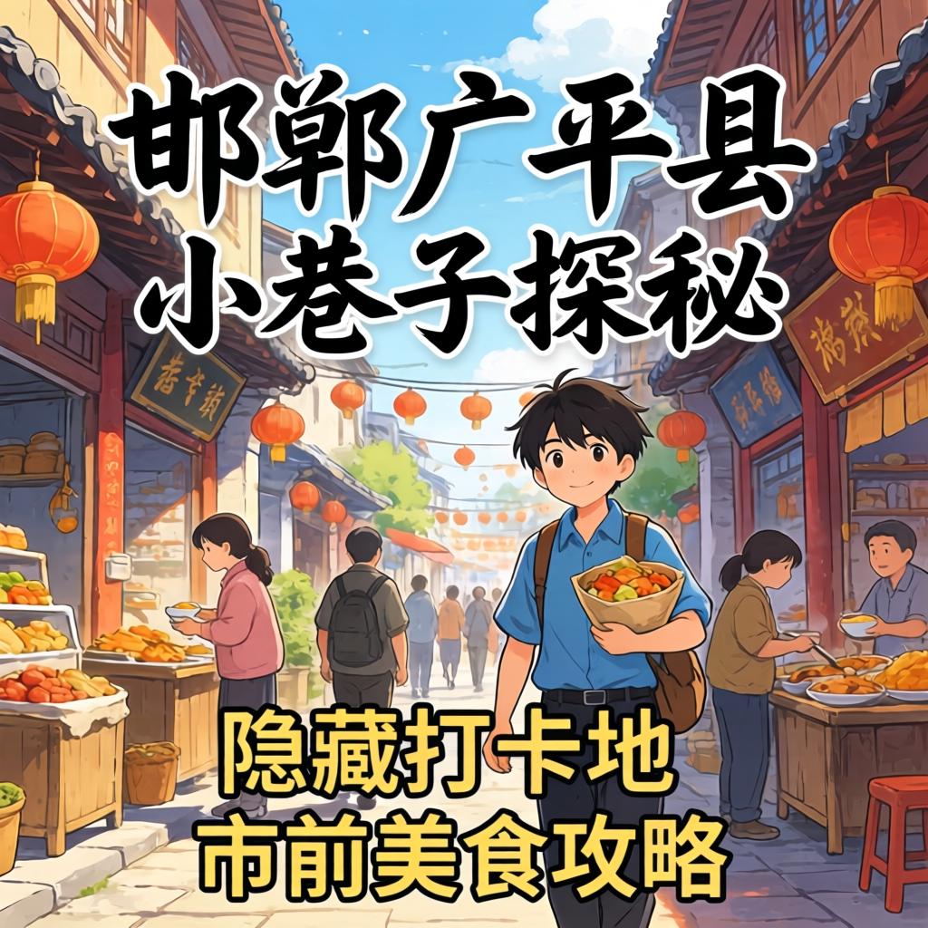 邯郸广平县小巷子探秘｜隐藏打卡地与市井美食攻略