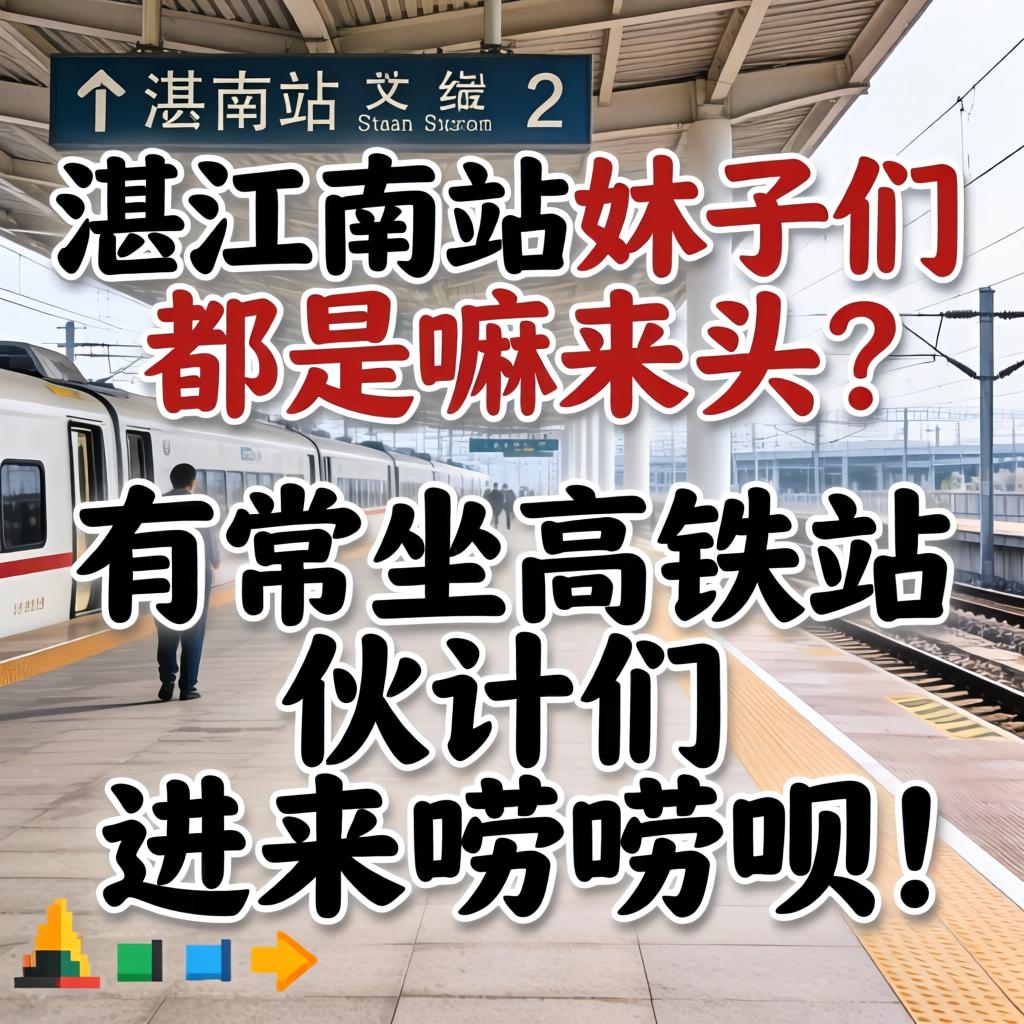湛江南站的妹子们都是嘛来头？有常坐高铁的伙计们进来唠唠呗！