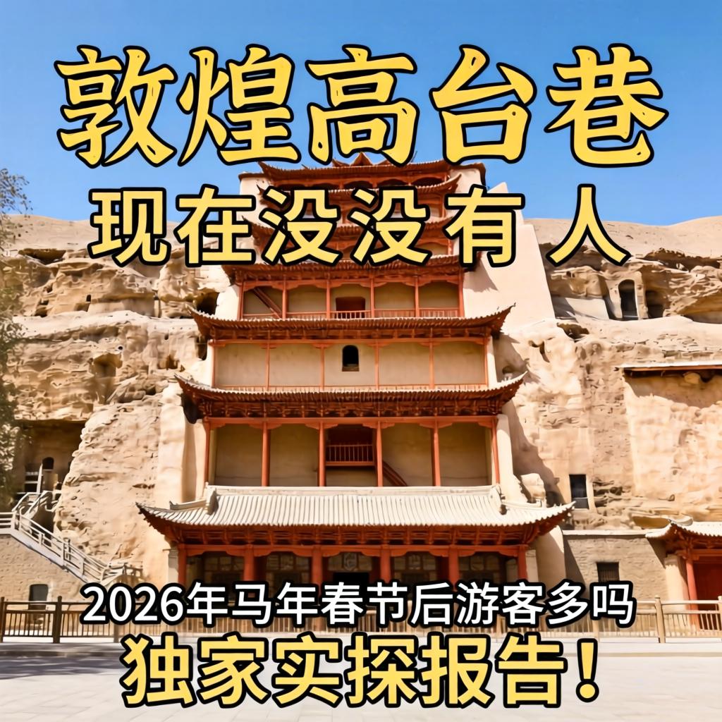 敦煌高台巷现在有没有人，，，，2026年马年春节后游客多吗？？？？？？独家实探报告！