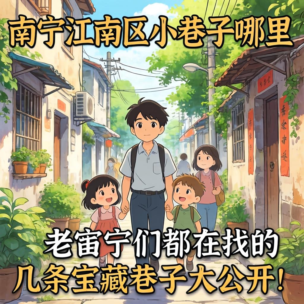 南宁江南区小巷子哪里有?老南宁们都在找的几条宝藏巷子大公开!