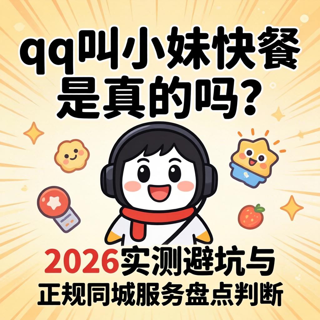 qq叫小妹快餐_是真的吗？2026实测避坑与正规同城服务盘点