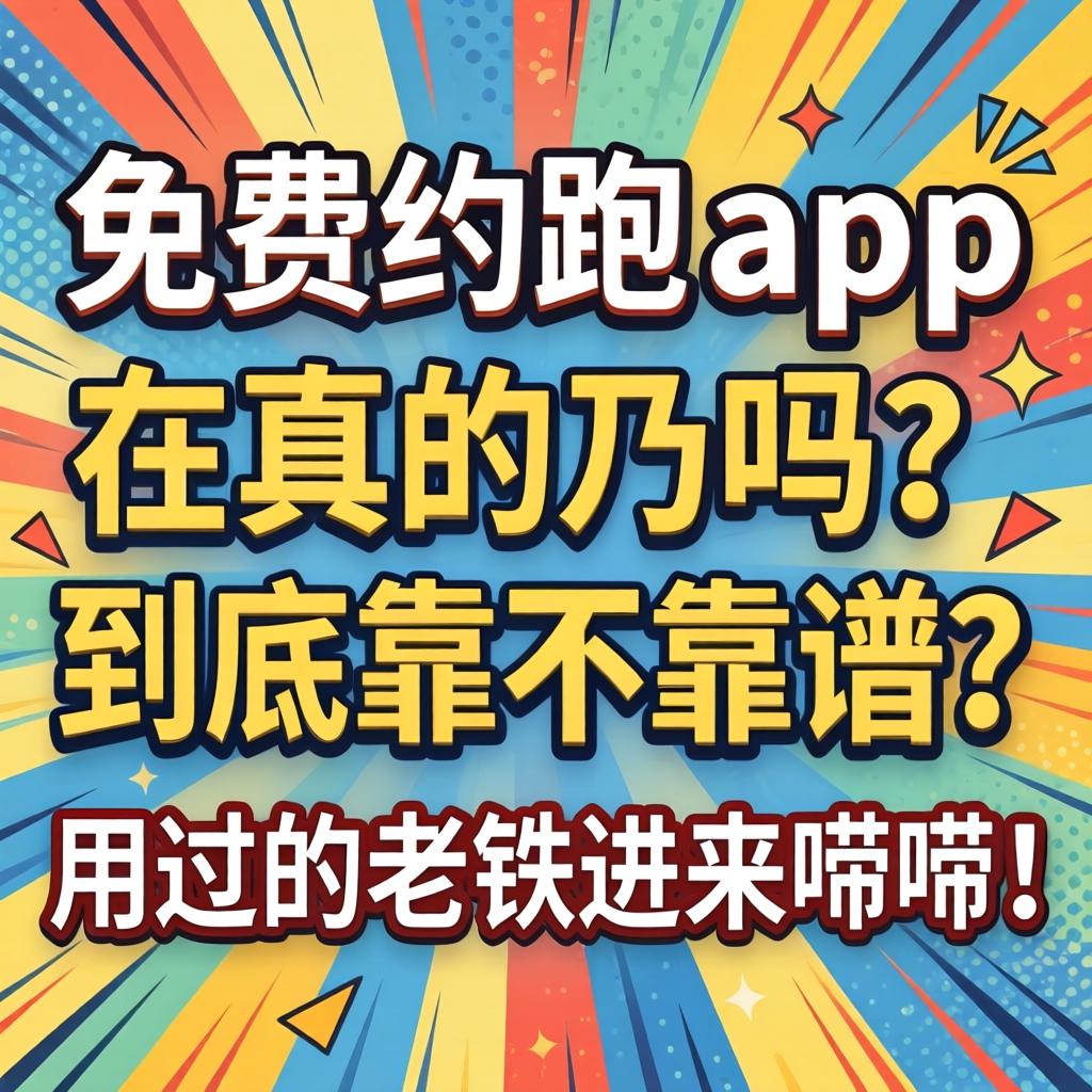 免费约跑app有真的吗？到底靠不靠谱？用过的老铁进来唠唠！