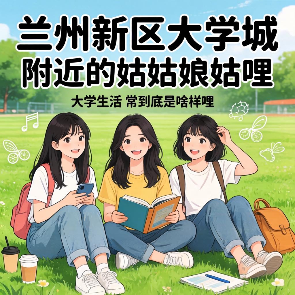 兰州新区大学城左近的姑娘们，她们的大学生涯和日常到底是啥样哩？