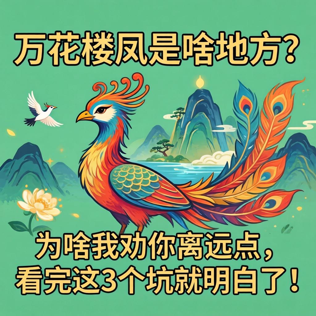 万花楼凤是啥地方？？为啥我劝你离远点，，，，看完这3个坑就明确了！