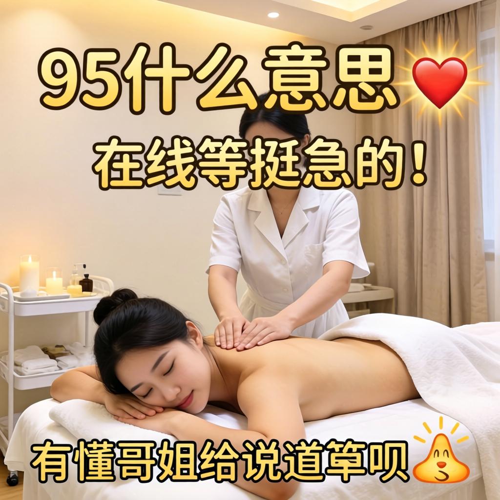 按摩店的95什么意思？在线等挺急的！有懂的哥姐给说道说道呗！?