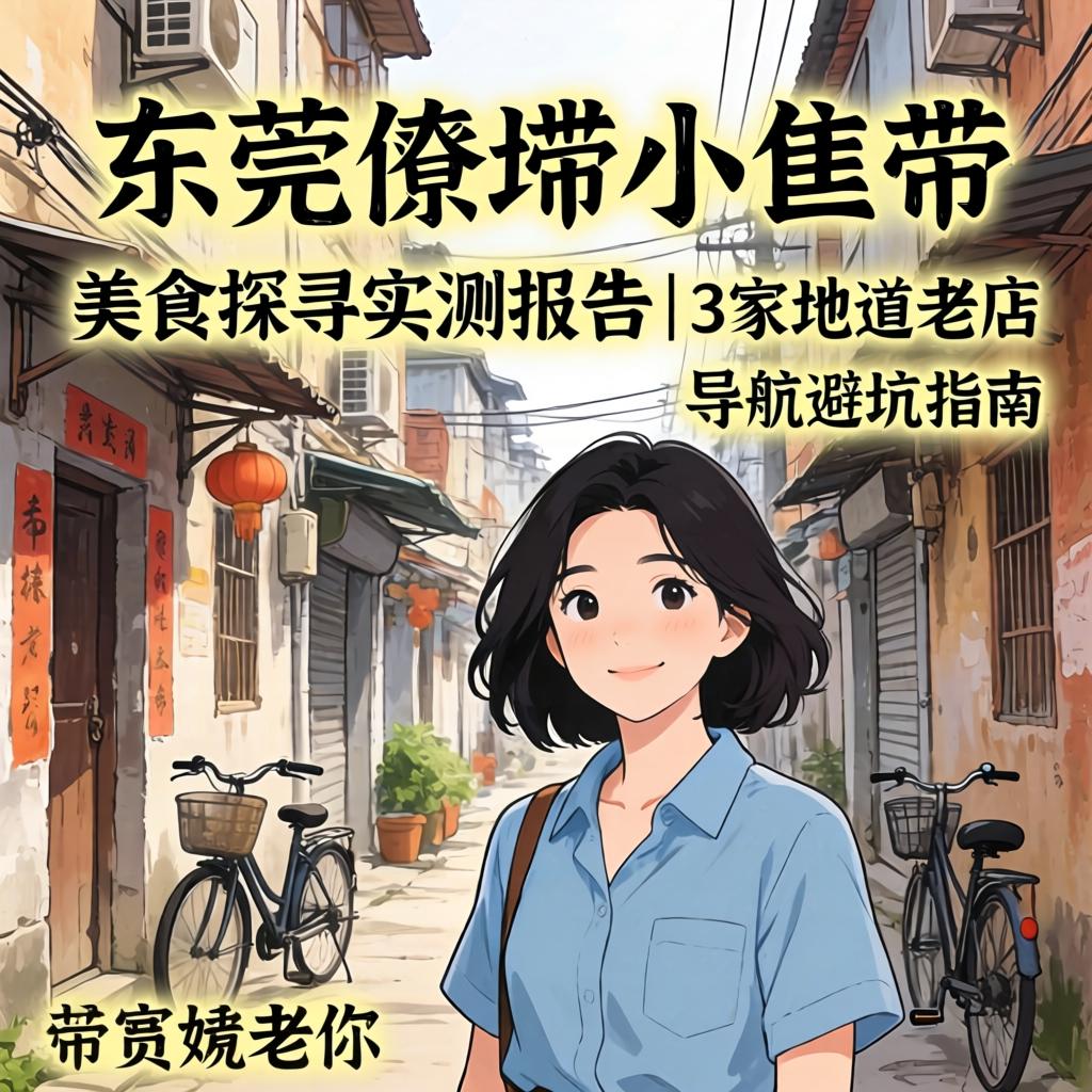 东莞寮步小巷_美食探寻实测报告｜3家地道老店，导航避坑指南