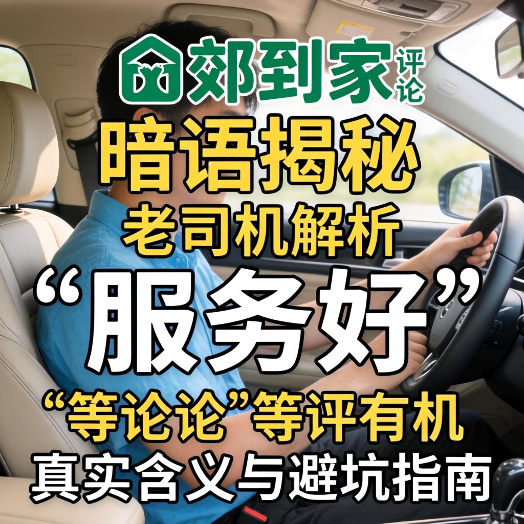 东郊到家评论隐语揭秘，老司机解析“服务好”等真实寓意与避坑指南