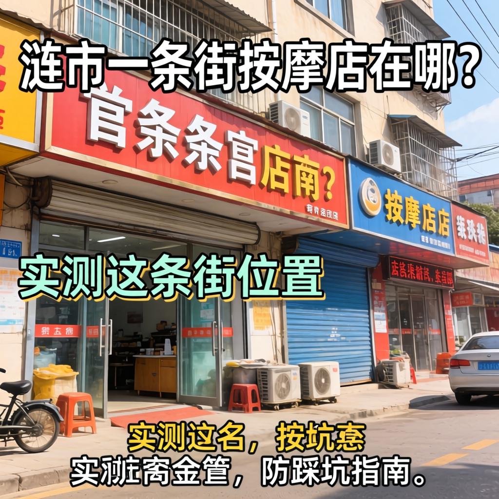 涟水一条街推拿店在哪？实测这条街地位、店名和防踩坑指南