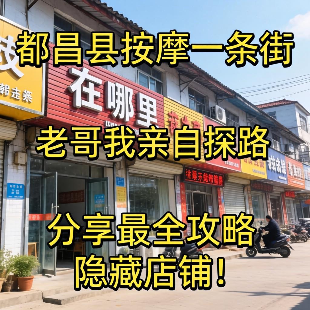 都昌县按摩一条街在哪里？老哥我亲自探路，分享最全攻略和隐藏店铺！