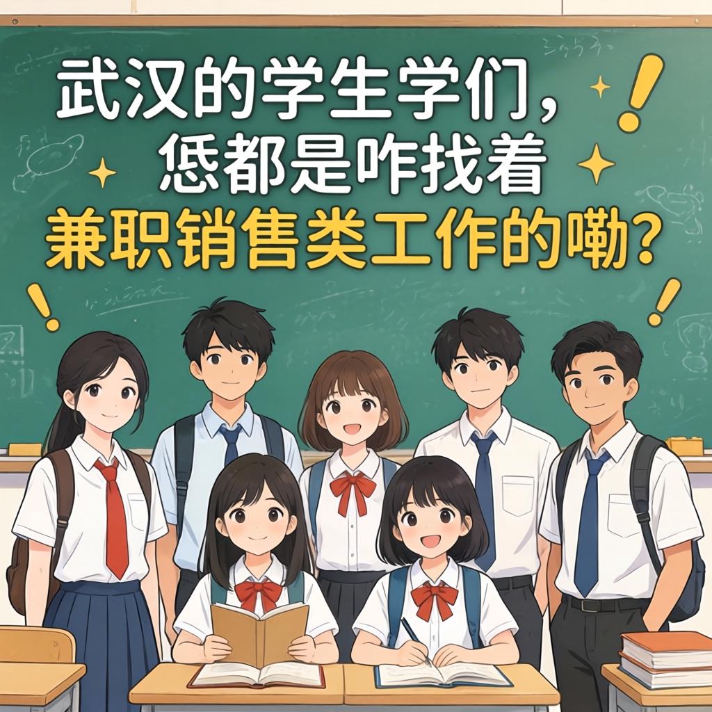 武汉的学生们，，，恁都是咋找着兼职销售类事情的嘞？？？？