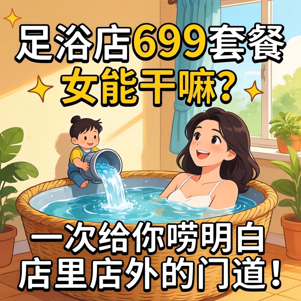 足浴店699套餐女的能干嘛？一次给你唠明白店里店外的门道！