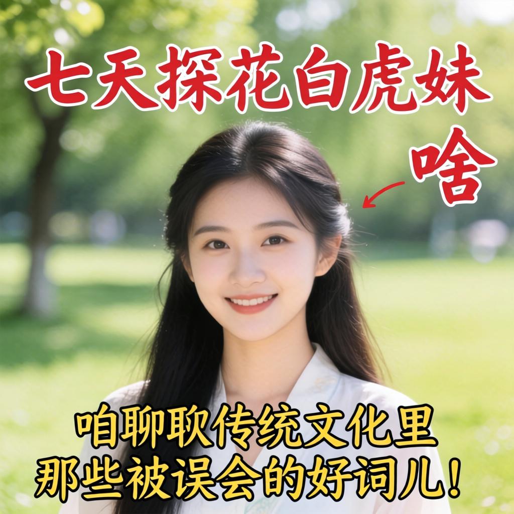 “七天探斑白虎妹”是啥？咱聊聊传统文化里那些被误会的好词儿！