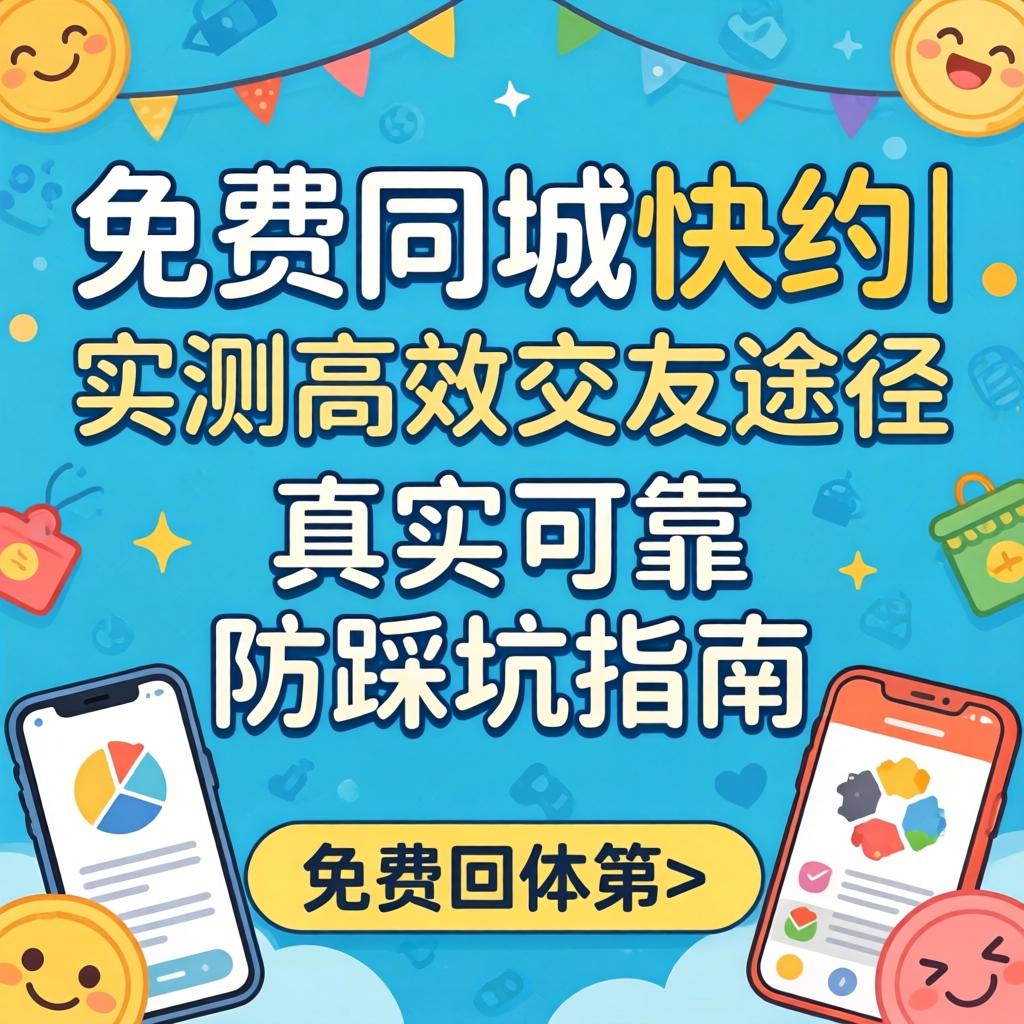 免费同城快约|实测高效结交途径|真实可靠防踩坑指南
