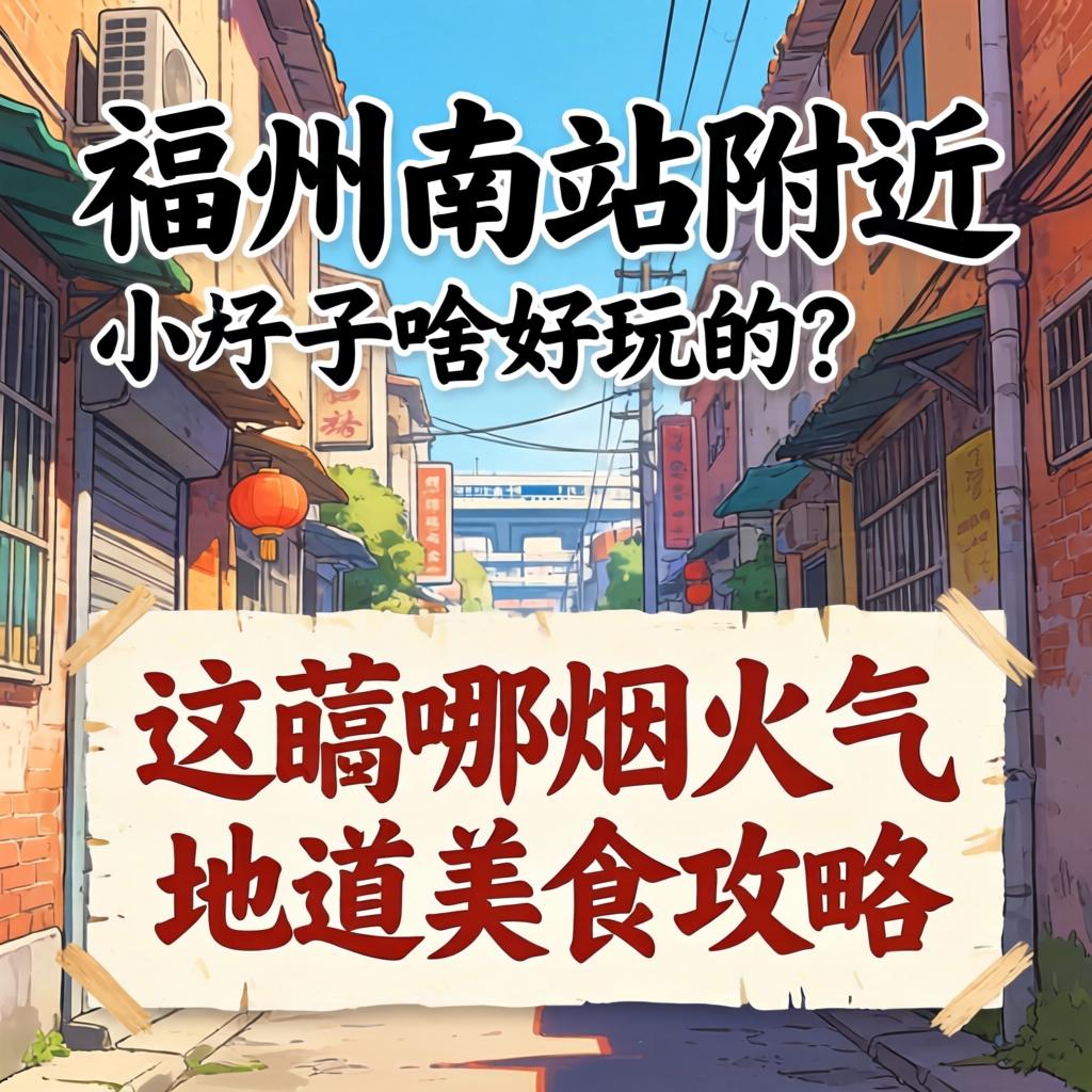 福州南站附近小巷子有啥好玩的？这旮旯的烟火气与地道美食攻略