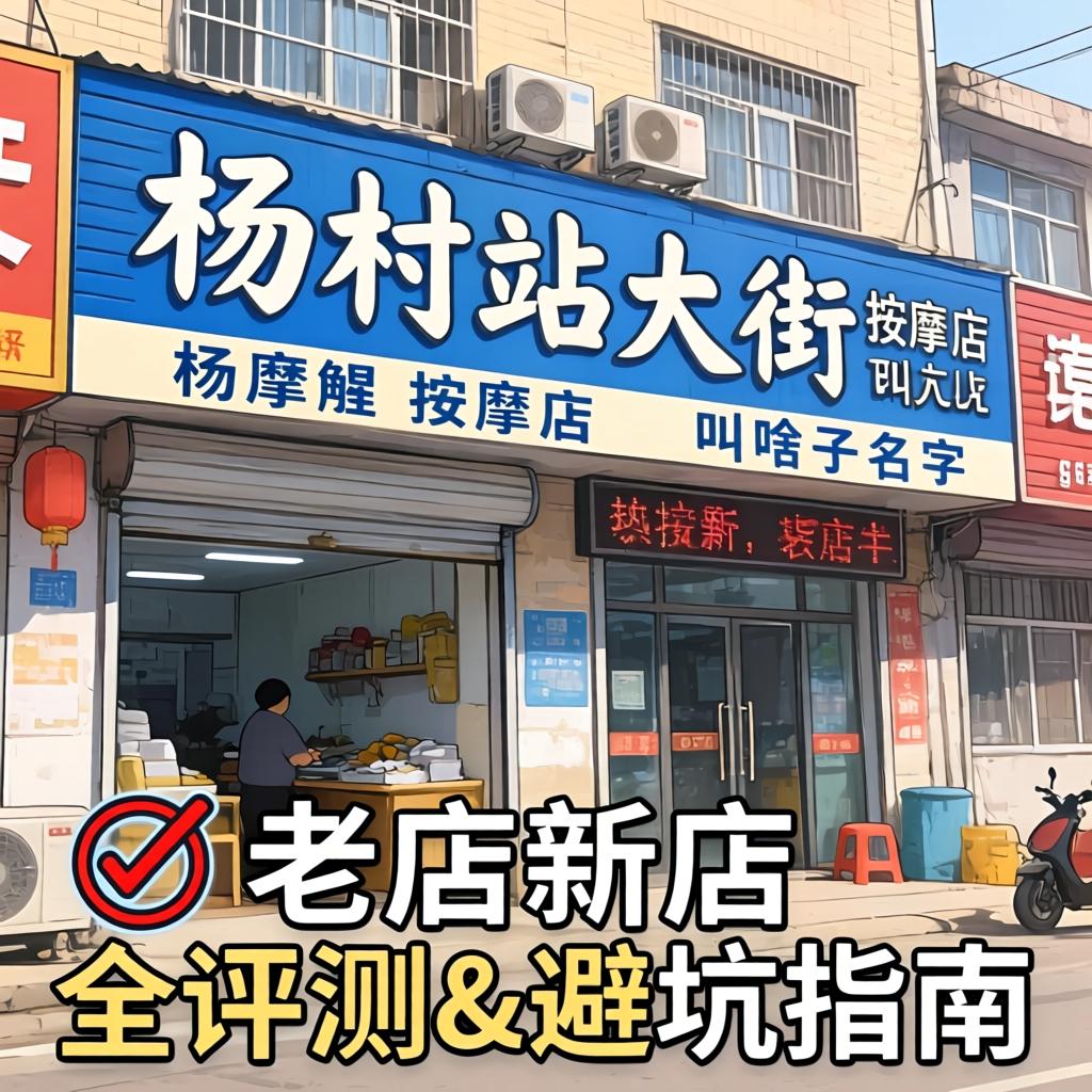 杨村站大街的推拿店叫啥子名字？?老店新店全评测&避坑指南