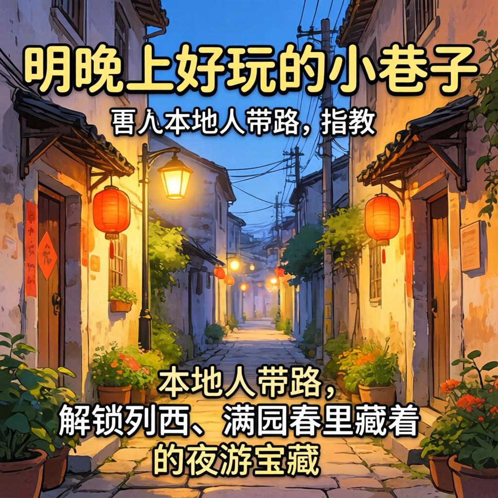 三明晚上好玩的小巷子求指教！本地人带路，解锁列西、满园春里藏着的夜游宝藏！