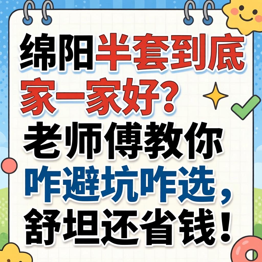 绵阳半套到底哪家好?老师傅教你咋避坑咋选,舒坦还省钱!