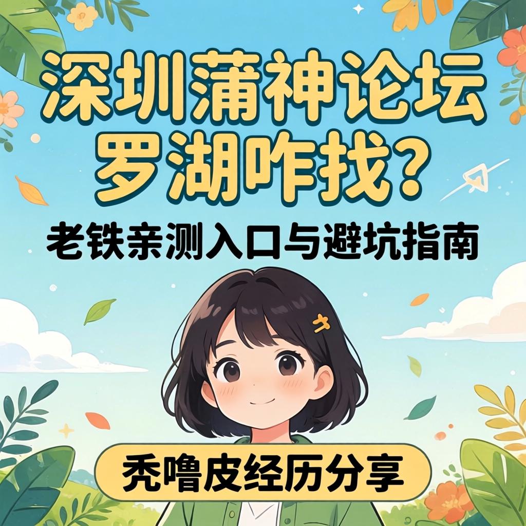 深圳蒲神论坛罗湖咋找?老铁亲测入口与避坑指南,秃噜皮经历分享