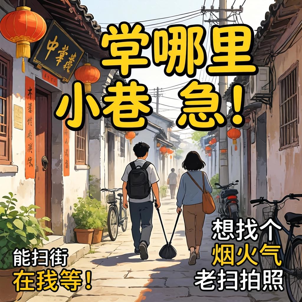 中堂哪里有幼巷？急！在线等！想找个有烟火气、能扫街拍照的老小路转转