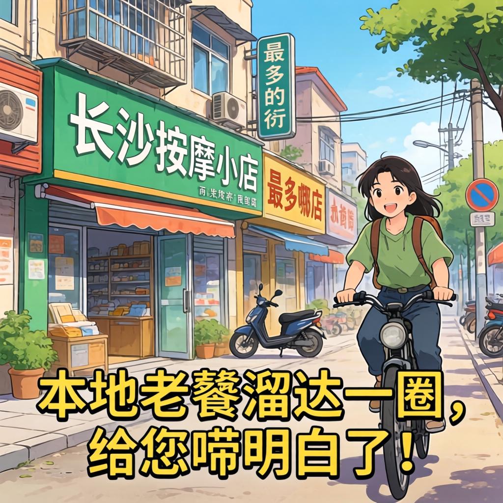 长沙推拿幼店最多的街是哪儿？本地老饕溜达一圈，给您唠领略了！