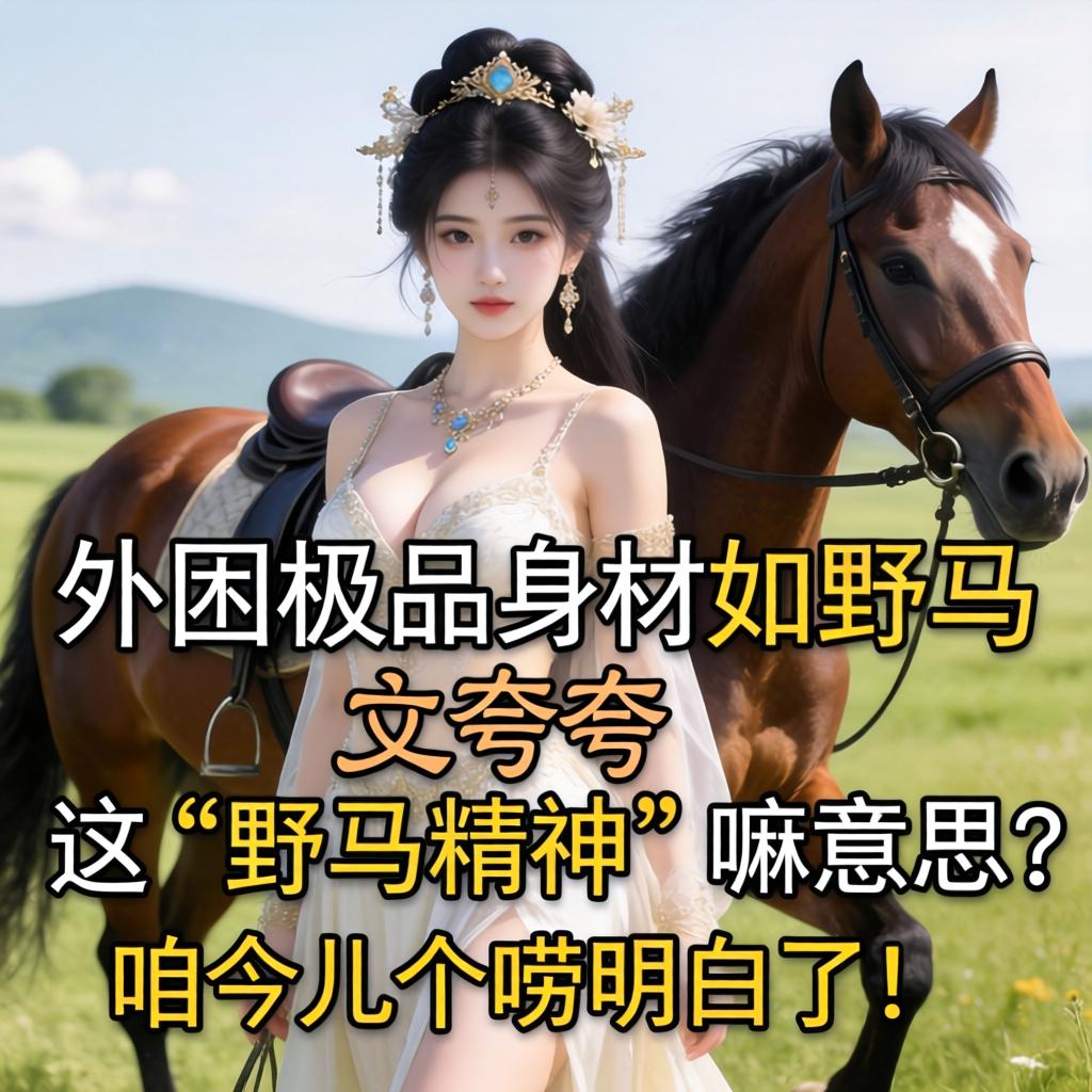 外围女神极品身材风骚如野马，这“野马精神”嘛意思？是夸人还是贬人？咱今儿个唠明白了！
