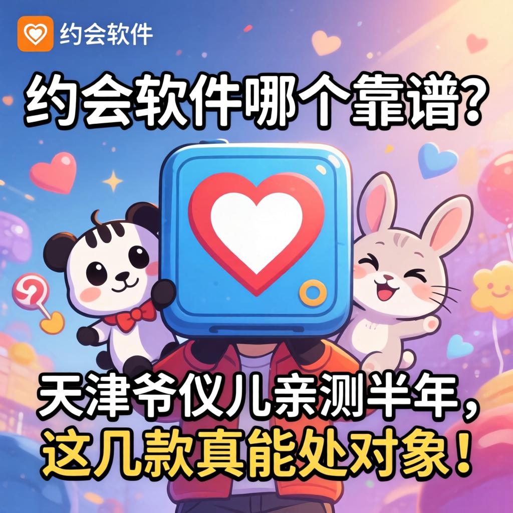 约会软件哪个靠谱？？？天津爷们儿亲测半年，，，，这几款真能处工具！