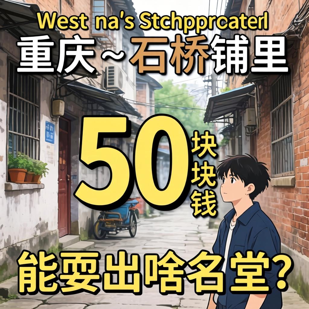 50块钱在重庆石桥铺的巷子里能耍出啥名堂？