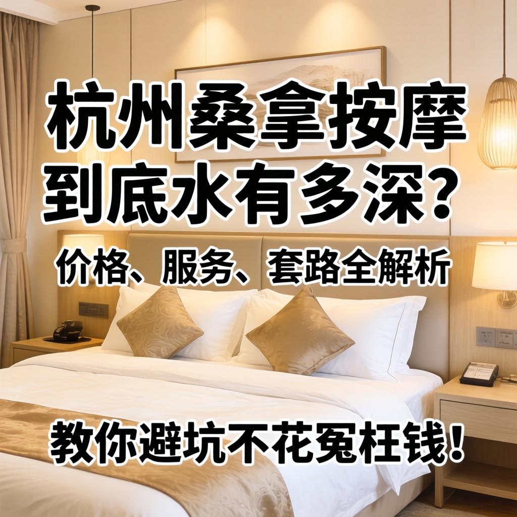 杭州桑拿按摩到底水有多深？价格、服务、套路全解析，教你避坑不花冤枉钱！