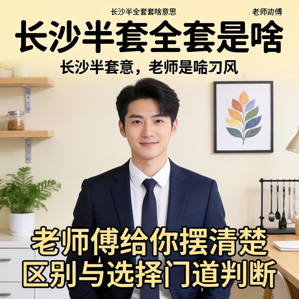 长沙半套全套是啥意思?老师傅给你摆清楚区别与选择门道