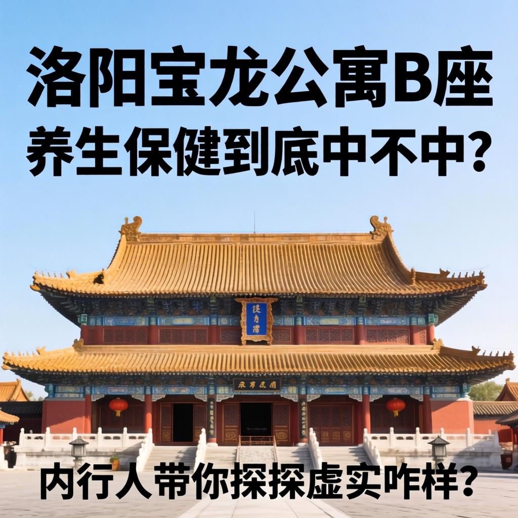 洛阳宝龙公寓B座养生保健到底中不中？在行人带你探探虚实咋样？