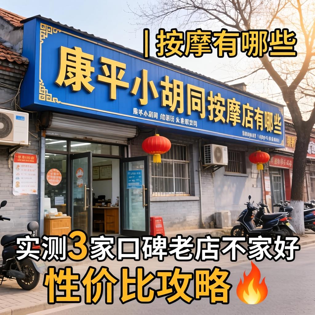 康平幼胡同的推拿店有哪些｜实测3家口碑老店哪家好 性价比攻略?