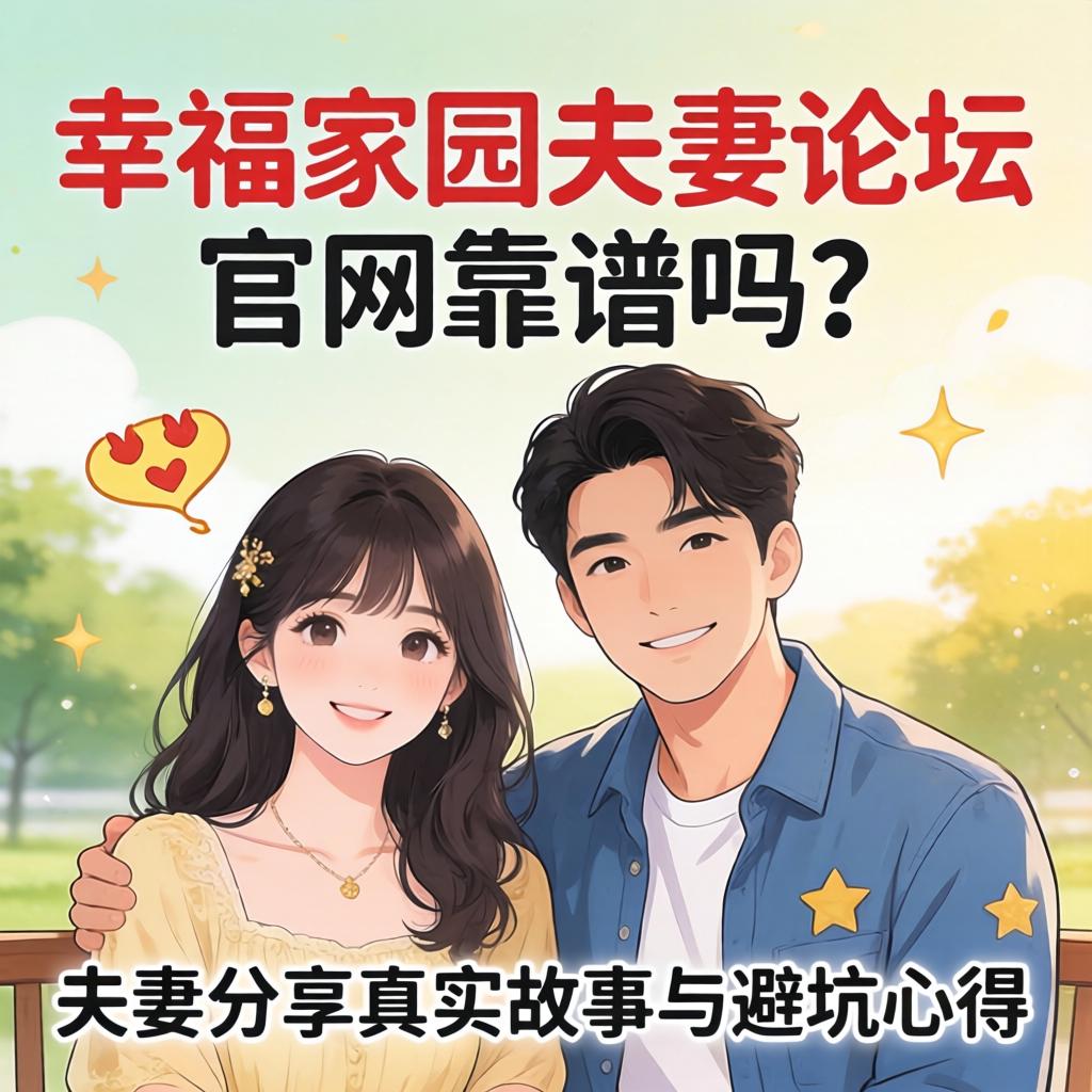 幸福家园夫妻论坛官网靠谱吗?夫妻分享真实故事与避坑心得
