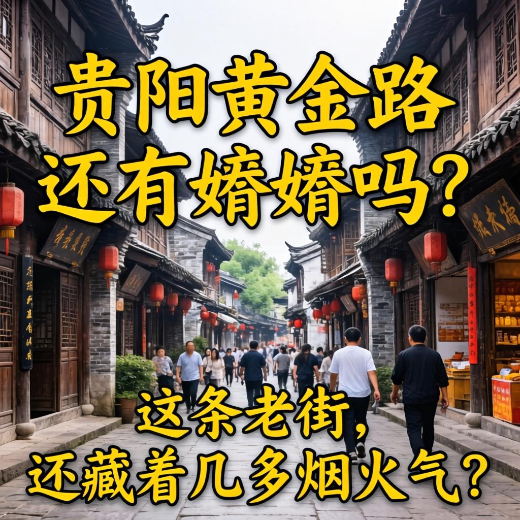 “贵阳黄金路还有嬢嬢吗？」剽条老街，还藏着几多烟火气？