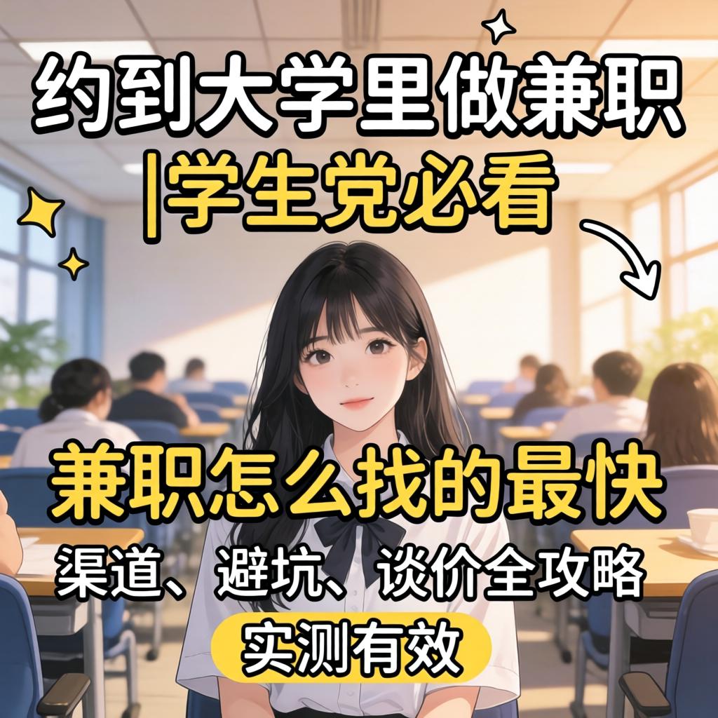 如何约到大学里做兼职的|学生党必看 兼职怎么找最快 渠道、避坑、谈价全攻略 实测有效